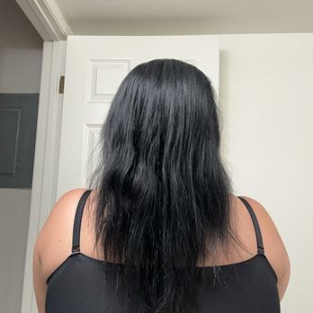 Ruby Styles Studio - Before Ruby worked her magic. Before the hair cut, color and extensions - Hair Stylists Near Me - Riverside, California