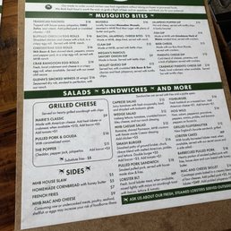 Food menu