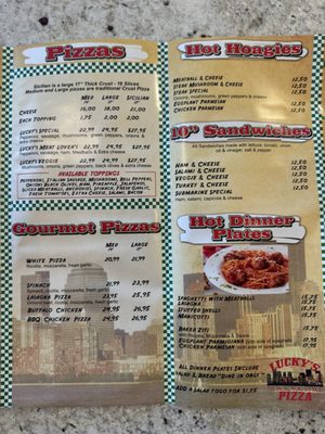Menu photo 2 Lucky's Pizza Surprise, AZ
