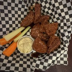 Brass Monkey Local - Chikn Wingz with Korean BBQ sauce - Vegan