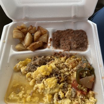 Porras Prontito - Eggs and potatoes - Mexican Near Me - Houston, Texas Porras Prontito - Eggs and potatoes - Mexican Near Me - Houston, Texas