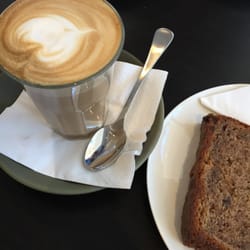 Cibo - Latte and Banana bread