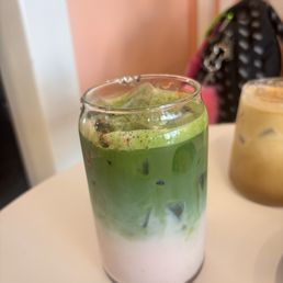 Strawberry Matcha Latte Strawberry Matcha Latte