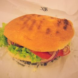 Chicken burger. Chicken burger.