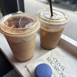 Olivia Macaron - Creme brulee latte