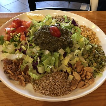 Rangoon Burmese Kitchen - Tea leaf salad before it's all mixed together - Burmese Near Me - Honolulu, Hawaii