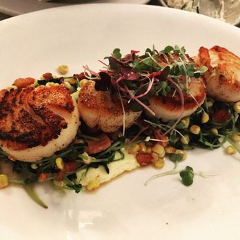 Neptune Oyster - Seared Georges Bank Scallops (10/10) - Seafood Near Me - Boston, Massachusetts Neptune Oyster - Seared Georges Bank Scallops (10/10) - Seafood Near Me - Boston, Massachusetts