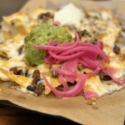 Asada nachos