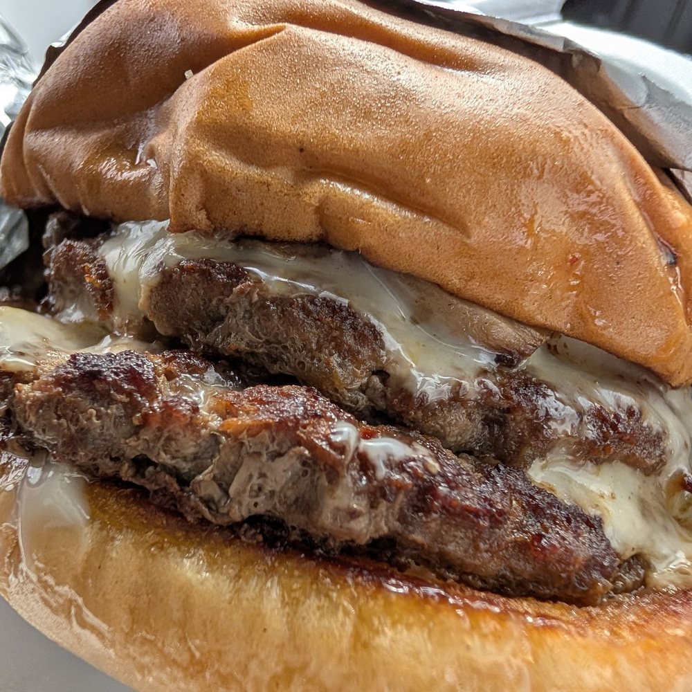 Halal Burgers - Mushroom & Swiss Burger - Burgers Near Me - Liberty Township, Ohio