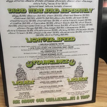 Galaxy B&G - Menu - Burgers Near Me - Killeen, Texas