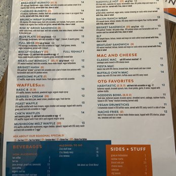 Off The Griddle - Feb 2022 Menu. - Vegan Near Me - Portland, Oregon