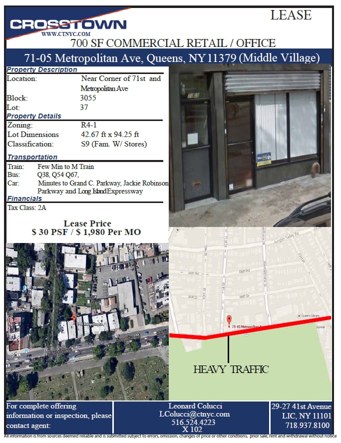 LEONARD J COLUCCI CROSSTOWN REALTY 14 Photos 2927 41st Ave, Long