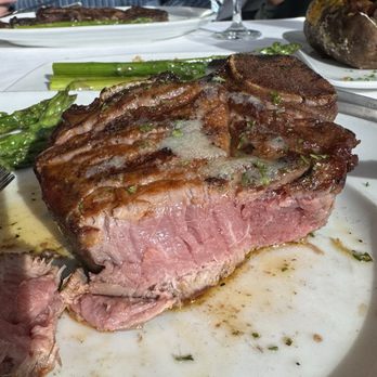 Mastro's Steakhouse - My Bone-In Filet 12oz cooked medium rare - Steakhouses Near Me - Santa Clara, California Mastro's Steakhouse - My Bone-In Filet 12oz cooked medium rare - Steakhouses Near Me - Santa Clara, California