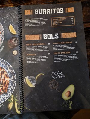 Menu photo 4 Carlos & Pepe's Laval, QC
