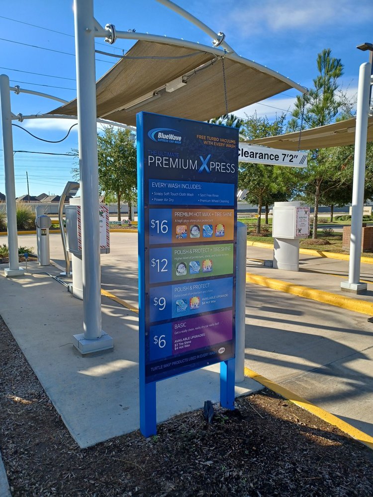 BLUEWAVE EXPRESS CAR WASH 18 Photos & 20 Reviews 24902 FM 1093, Houston, Texas Car Wash