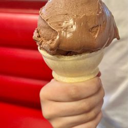 Freddy's Frozen Custard & Steakburgers - Chocolate Custard Cone