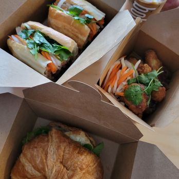 Saigon Drip Cafe - Breakfast croissant sandwich Pork bánh mi Fish sauce wings Vietnamese coffee - Vietnamese Near Me - Seattle, Washington Saigon Drip Cafe - Breakfast croissant sandwich Pork bánh mi Fish sauce wings Vietnamese coffee - Vietnamese Near Me - Seattle, Washington