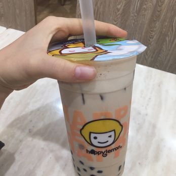 Happy Lemon - Reg Milk Tea - Taiwanese Near Me - Flushing, New York