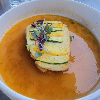 Truffle Pig Winery & Vineyards - Chilean Sea Bass at Truffle Pig restaurant - Wineries Near Me - Temecula, California