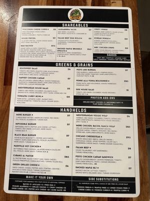 Menu photo 4 More Brewing Villa Park, IL