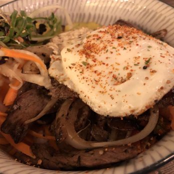 Ramen Lab Eatery-Delray Beach - Korean beef bulgogi with an egg on top - Ramen Near Me - Delray Beach, Florida Ramen Lab Eatery-Delray Beach - Korean beef bulgogi with an egg on top - Ramen Near Me - Delray Beach, Florida