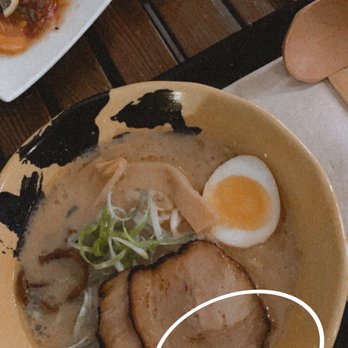 Kiwami Ramen - Salmon Carpaccio 2 Pieces Char Siu Pork Bun 4. Miso Tonkotsu - Ramen Near Me - Tucson, Arizona