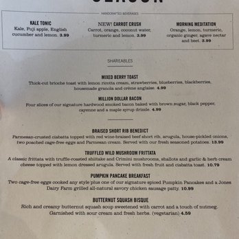 First Watch - seasonal menu - Breakfast & Brunch Near Me - Cedar Park, Texas