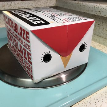 Cluck & Blaze - The packaging is so clever! - Chicken Shop Near Me - Long Beach, California