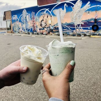 Swiftwater Ice Cream - Two Tornados - the mint is a size small - Ice Cream & Frozen Yogurt Near Me - Nekoosa, Wisconsin Swiftwater Ice Cream - Two Tornados - the mint is a size small - Ice Cream & Frozen Yogurt Near Me - Nekoosa, Wisconsin