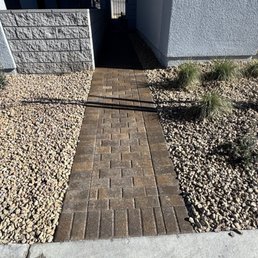 Pavers to the backyard Pavers to the backyard