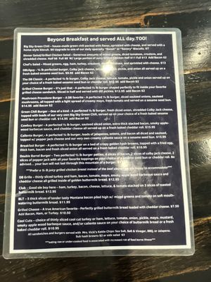 Menu photo 2 Double Barrel Coffee House Cafe Great Falls, MT Menu photo 2 Double Barrel Coffee House Cafe Great Falls, MT