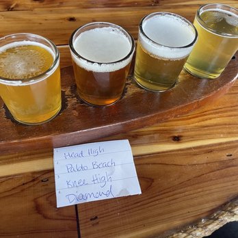 Green Room Brewing - Beer flight - Breweries Near Me - Jacksonville Beach, Florida Green Room Brewing - Beer flight - Breweries Near Me - Jacksonville Beach, Florida