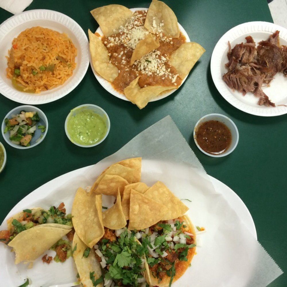 Los Tapatios Restaurant - I went in vacation and was looking for good tacos I finally hit the spot .  Small little place but amazing to - Mexican Near Me - Inglewood, California