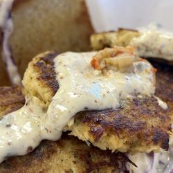 Mud Bugs - Blue crab cake po boy