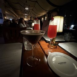 Il Mercato - Espresso Martini and Rosy cocktail