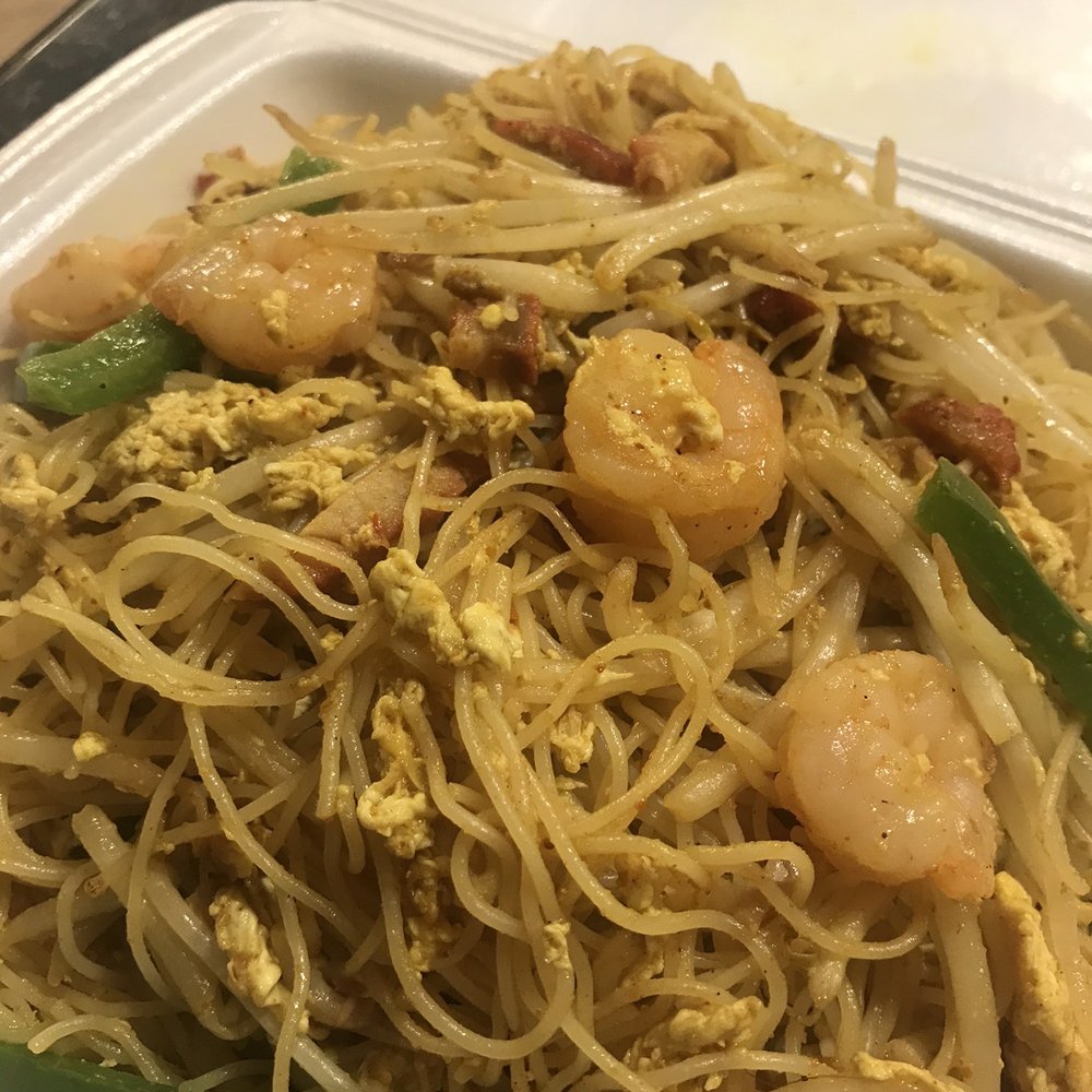 Singapore Style Rice Noodles