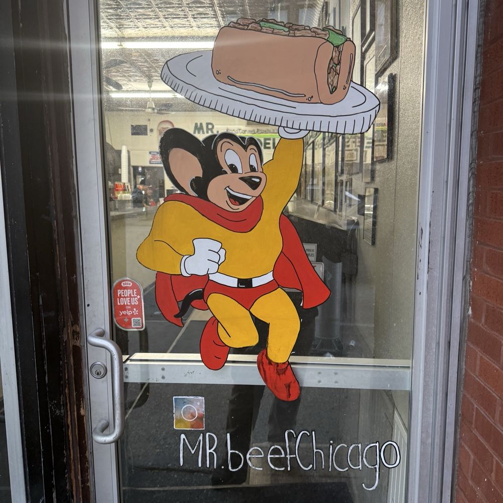 Mr. Beef - Front door to the World Famous Mr. Beef Italian Deli. - Fast Food Near Me - Chicago, Illinois