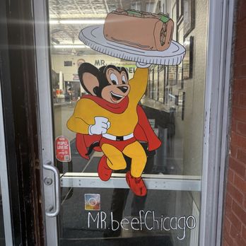 Mr. Beef - Front door to the World Famous Mr. Beef Italian Deli. - Fast Food Near Me - Chicago, Illinois Mr. Beef - Front door to the World Famous Mr. Beef Italian Deli. - Fast Food Near Me - Chicago, Illinois