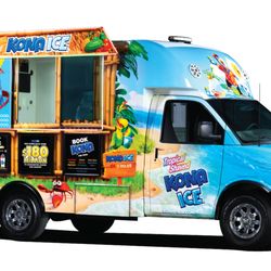 Kona Ice of North Hollywood - Kona Entertainment Vehicle (KEV): Designed to be fun, exciting, and a unique experience, going beyond just a typical ice cream truck.