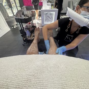 Modish Nail Lounge - Detox pedicure - Nail Salons Near Me - Rancho Cucamonga, California