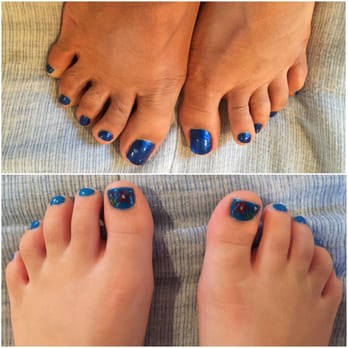 Fishkill Nail - Mommy daughter pedicure. - Nail Salons Near Me - Fishkill, New York