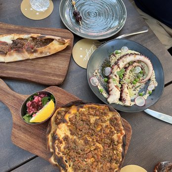 Leyla - Slow Cooked Short Rib Pide and lamb pide - Turkish Near Me - New York, New York Leyla - Slow Cooked Short Rib Pide and lamb pide - Turkish Near Me - New York, New York