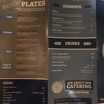 Pita Pitaki - Menu - Greek Near Me - Long Beach, California