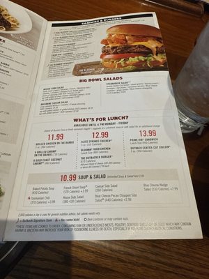 Menu photo 8 Outback Steakhouse Oxnard, CA Menu photo 8 Outback Steakhouse Oxnard, CA
