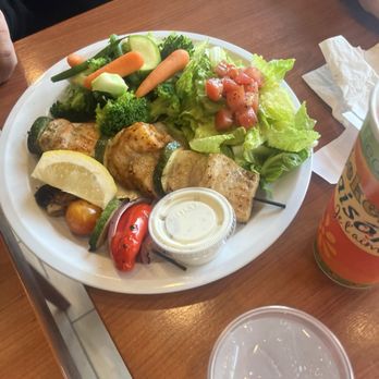 Chicken Maison - Seafood trio new menu item - Mediterranean Near Me - Torrance, California