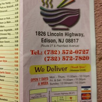 China Wok - menu - Chinese Near Me - Edison, New Jersey China Wok - menu - Chinese Near Me - Edison, New Jersey