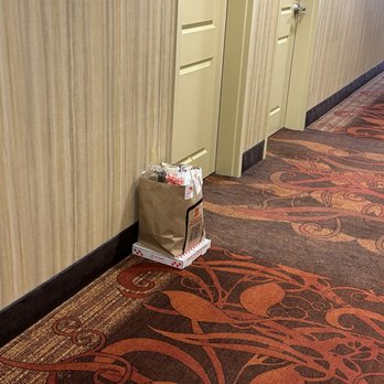 Hampton Inn & Suites Williston - Trash outside neighbors door all day! Might be part of the smell.... - Hotels Near Me - Williston, North Dakota Hampton Inn & Suites Williston - Trash outside neighbors door all day! Might be part of the smell.... - Hotels Near Me - Williston, North Dakota