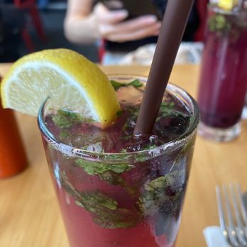 Clinton St. Baking - Blueberry lemonade mixed drink - Bakeries Near Me - New York, New York