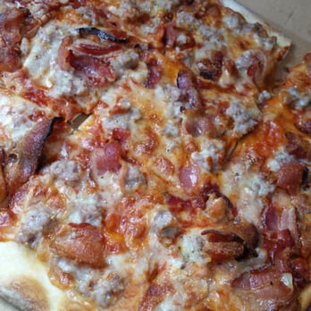 Faraci Pizza - Sausage and Bacon - Pizza Near Me - Ferguson, Missouri