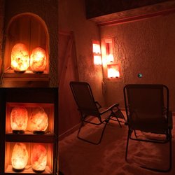 Salt Spa Memphis - The beautiful and relaxing Salt Cave room at Salt Spa Memphis